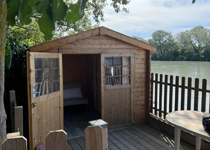 Cabanon Au Bord Du Petit Rhone Alpstuga *